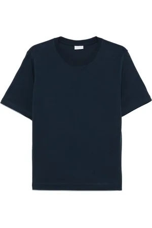 DRIES VAN NOTEN Top, Dame, Blå, S, Blå Crew Neck T-shirts og Polos