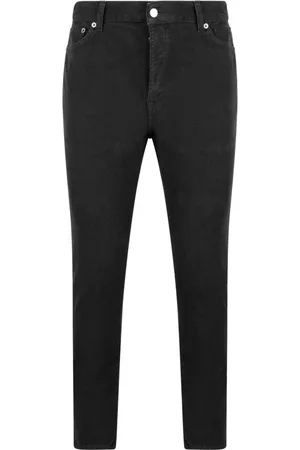 DEPARTMENT FIVE Bukser, Herre, Sort, W32, Bomuld, Slim Fit Corduroy Bukser