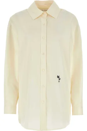 Palm Angels Bluser & Skjorter, Dame, , XS, Uld, Stilfuld Bluse til Kvinder - Camicia