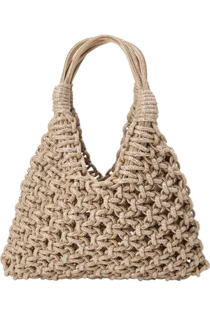 Hibourama Taske, Dame, Gul, ONE SIZE, Tyl, Rock Style Håndvævet Taske
