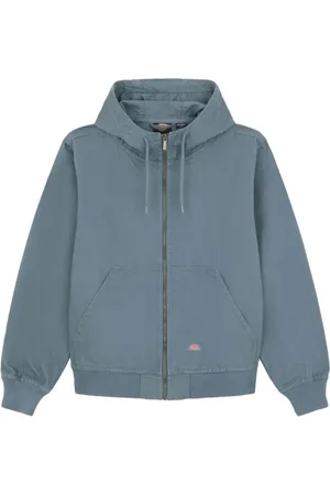 Dickies Jakke, Herre, Blå, L, Bomuld, Canvas hættetrøje til mænd