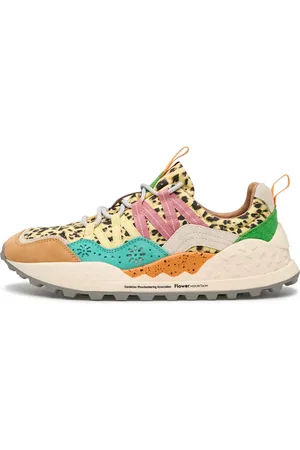 Flower Mountain Sko, Dame, Flerfarvet, 35 EU, Læder, Washi Woman