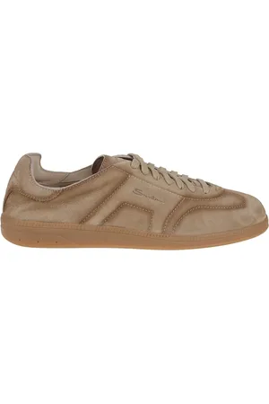 santoni Sko, Herre, , 40 EU, Læder, Brun Sneakers til Mænd