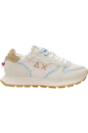 sun68 Sko, Dame, , 41 EU, Uld, Etnisk Stil Sneakers Elfenben