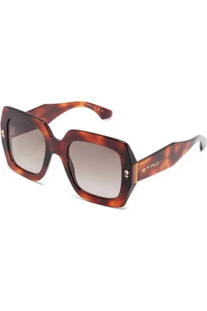 Etro Tilbehør, Dame, Brun, 53 MM, Tyl, 0011S 05Lha Solbriller
