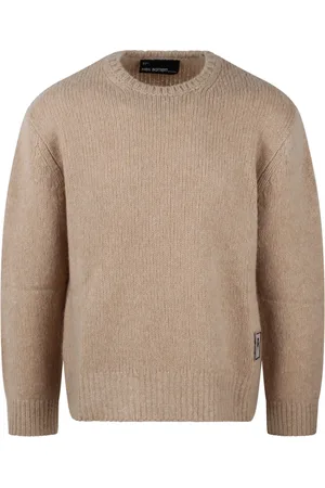 Neil Barrett Strik, Herre, , S, Uld, Thunderbolt Patch Sweater