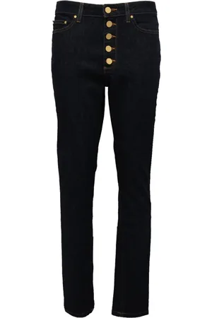 Michael Kors Jeans, Dame, Blå, 3XL, Denim, Indigo Vaskede Denim Bukser