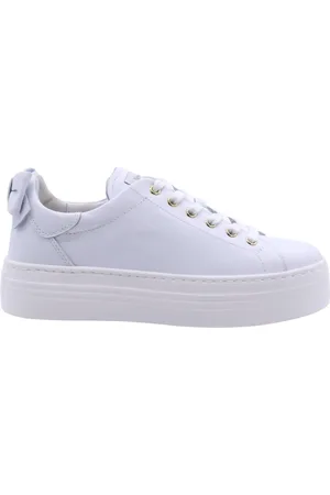 Nero Giardini Sko, Herre, Hvid, 39 EU, Uld, Tarente Stilfulde Sneakers Sko