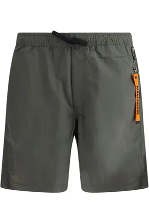 Parajumpers Shorts, Herre, Grøn, S, Justerbare Waist Mitch Shorts med Lommer