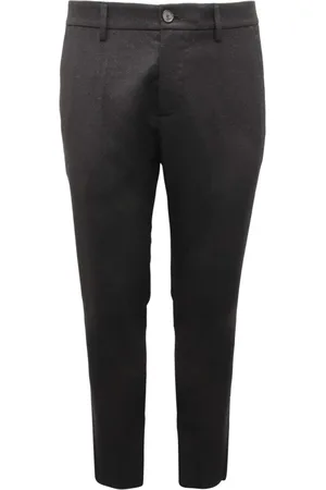Patrizia Pepe Bukser, Herre, Sort, M, Slim Lurex Bukser, Made in Italy