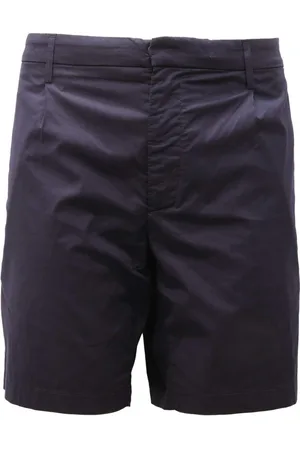 Dondup Shorts, Herre, Blå, W38, Bomuld, Blå Bermuda Shorts Fergus Model