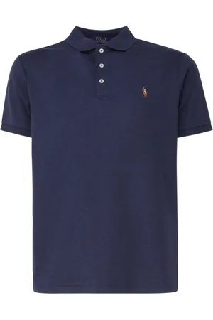 Ralph Lauren Top, Herre, Blå, L, Bomuld, Bomuld Bland T-shirts og Polos