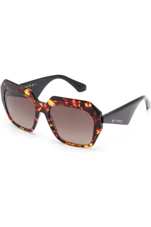 Etro Tilbehør, Dame, Brun, 56 MM, Tyl, 0043S 086Ha Solbriller
