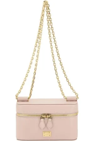 Dolce & Gabbana Taske, Dame, Flerfarvet, ONE SIZE, Uld, Stilfuld læderrygsæk med kæde