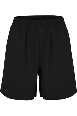 My Essential Wardrobe Shorts, Dame, Sort, M, Uld, Diasmw Shorts Shorts