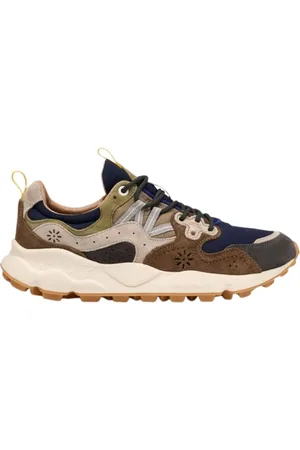Flower Mountain Sko, Herre, Flerfarvet, 45 EU, Tekstil- og ruskindssneakers