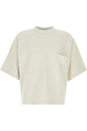 Entire Studios Top, Herre, , XL, Bomuld, Oversize Kridt Bomuld T-Shirt