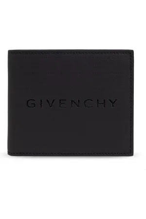 Givenchy Tilbehør, Herre, Sort, ONE SIZE, Sort Bifold Pung med 4G Motiv