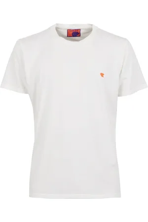 Gallo Top, unisex, Hvid, M, Bomuld, Unisex ensfarvet hvidt beklædningsstykkefarvet bomulds T-shirt med rund hals