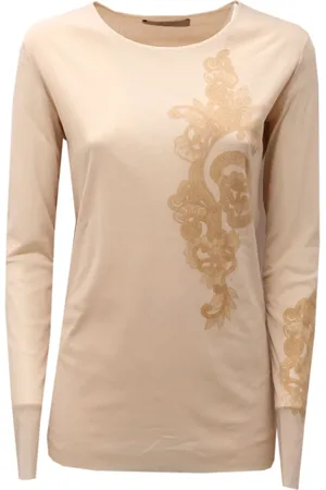 D.EXTERIOR Strik, Dame, , XL, Tyl, Elastisk Tyl Blonde Top