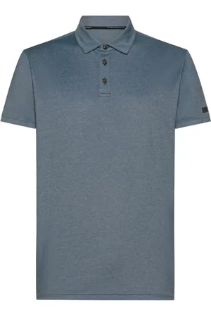 RRD Top, Herre, Blå, L, Elastisk Pique Polo Skjorte