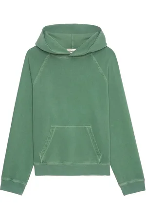 Zadig & Voltaire Sweathshirts & Hoodies, Dame, Grøn, L, Uld, Stilfuld T-shirt til et trendy look