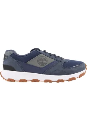 Timberland Sko, Herre, Blå, 45 EU, Marineblå Afslappede Sneakers