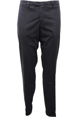 Briglia 1949 Bukser, Herre, Blå, W30, Bomuld, Techno Bomuld Easy Fit Bukser