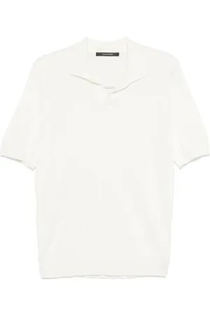 TAGLIATORE Top, Herre, Hvid, XL, Bomuld, Herretøj T-shirts Polos 002 Ss25