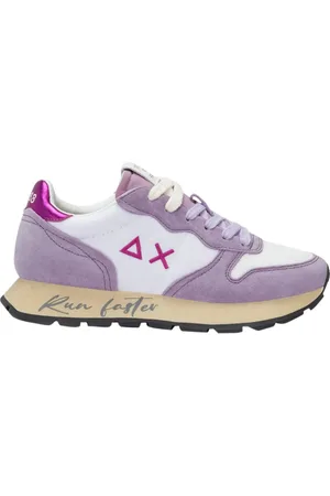 sun68 Sko, Dame, Lilla, 36 EU, Uld, Vintage Lilla Sneakers til Kvinder