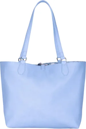Gattinoni Taske, Dame, Blå, ONE SIZE, Uld, Blå Shoppingtaske med To Designs