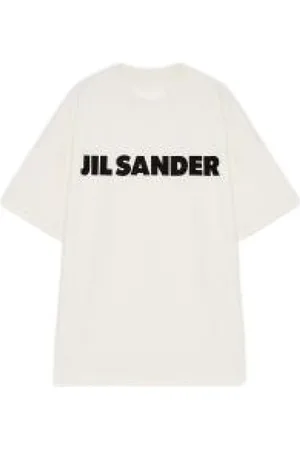Jil Sander Top, Dame, Hvid, M, Elegant Modekollektion Stil