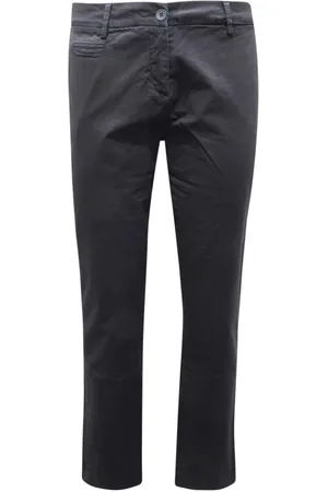 Peuterey Bukser, Dame, Blå, XS, Gart Dyed Bukser, Made in Italy