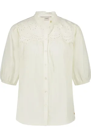 Fabienne Chapot Bluser & Skjorter, Dame, Hvid, 2XL, Thirsa Blouse