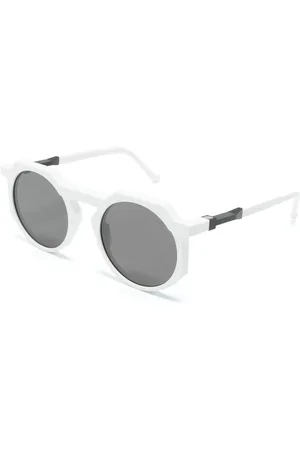 Vava Eyewear Tilbehør, unisex, Hvid, 52 MM, Tyl, Wl0028 Solbriller