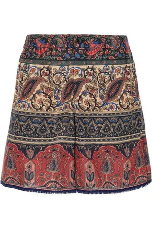VALENTINO GARAVANI Shorts, Herre, Flerfarvet, M, Bomuld, Printede Bermuda Shorts med Snørelinning