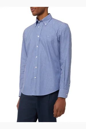 HARMONT&BLAINE Skjorte, Herre, Blå, 2XL, Bomuld, Skjorter Blå