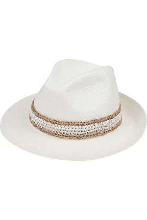 ELEVENTY Tilbehør, unisex, , ONE SIZE, Uld, Papir og raffia hat