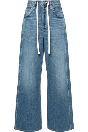 Citizens of Humanity Jeans, Dame, Blå, W29, Denim, Højtaljede Indigo Denim Jeans