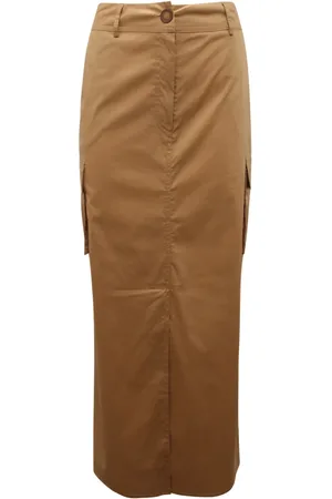 D.EXTERIOR Nederdel, Dame, , XS, Cargo Popeline Nederdel med Lommer