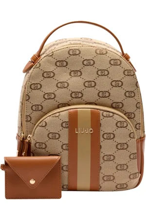 Liu Jo Taske, Dame, , ONE SIZE, Uld, Jacquard Rygsæk med Monogram