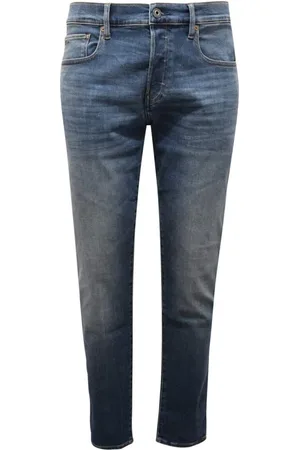 G-Star Jeans, Herre, Blå, W33, Denim, Slim Denim Bukser 51001-8968D 3301