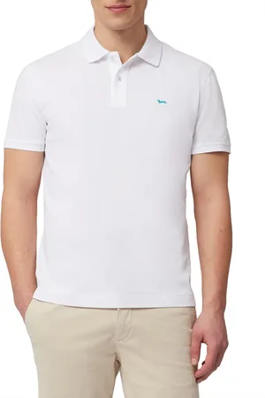 HARMONT&BLAINE Top, Herre, Hvid, L, Bomuld, T-shirts og Polos Hvid