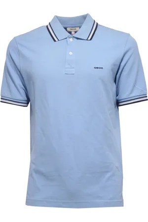 Geox Top, Herre, Blå, S, Uld, Åndbar farvet t-shirt med stil M0110A