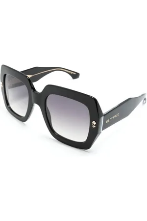 Etro Tilbehør, Dame, Sort, 53 MM, Tyl, 0011S 8079O Solbriller