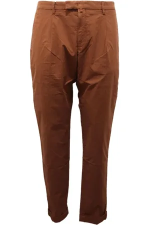 Briglia 1949 Bukser, Herre, Brun, 2XL, Pinstripes Slim Fit Bukser