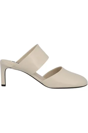 Jil Sander Sko, Dame, , 40 EU, Læder, Læder Mules med Hæl
