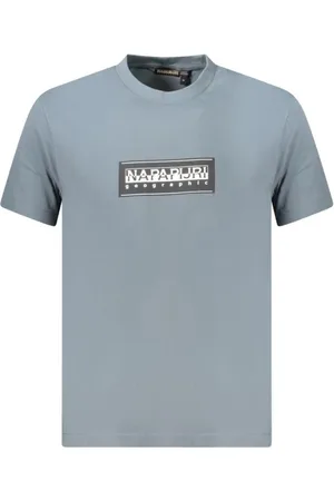 Napapijri Top, Herre, Grå, S, T-shirt med fedt print