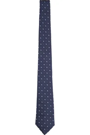Etro Tilbehør, Herre, Blå, ONE SIZE, Jacquard Silketørklæde