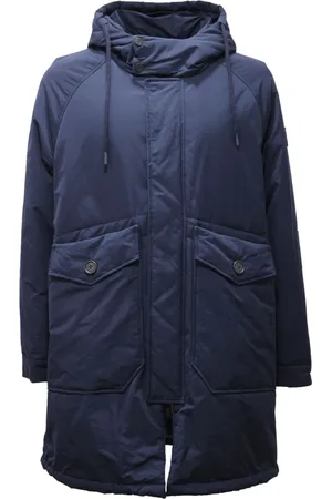 OOF Wear Jakke, Herre, Blå, L, Polyester, Polstret jakke med polyesterfyld